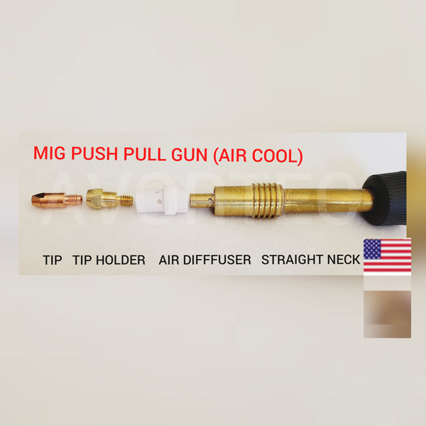 MIG push pull gun(air cool)